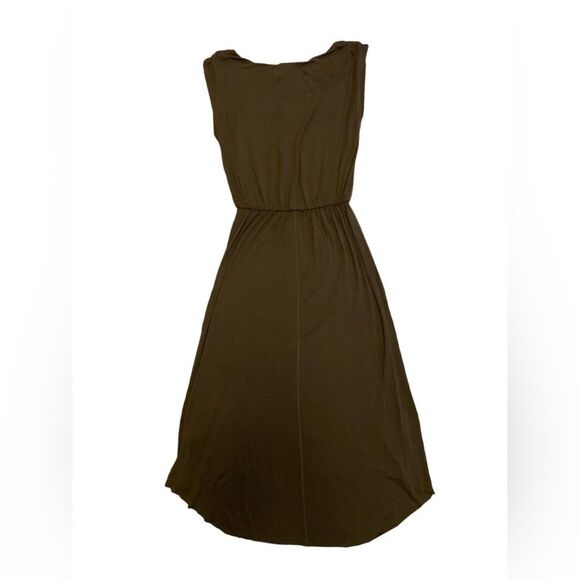 EUC Alice + Olivia Green Cowl Neck Midi Length Dress Size XS - Picture 5 of 9